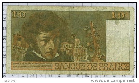 10 Francs Berlioz, Ref Fayette 63-6, état TB - 10 F 1972-1978 ''Berlioz''