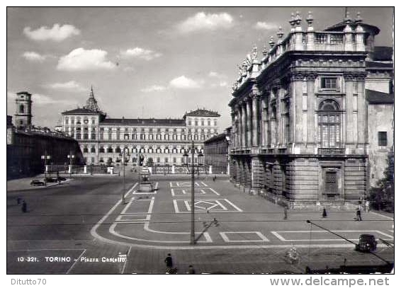 Torino - Piazza Castello - 10-321 - Formato Grande Viaggiata - Places