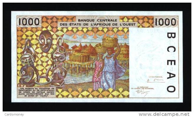 1000 Francs BENIN (Dahomey) 1995 NEUF - UNC - Bénin
