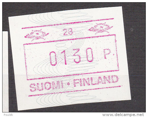 ATM: Finland 1993 Mi.14 Aut.number 0028 = Lahti Mint/** (G42-19) - Machine Labels [ATM]