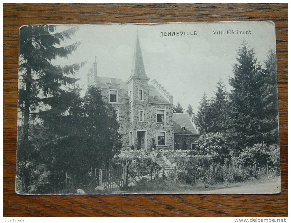 Villa Hérimont JENNEVILLE ( Gekreukt ) Anno 1921 ( Zie Foto Voor Details ) !! - Libramont-Chevigny