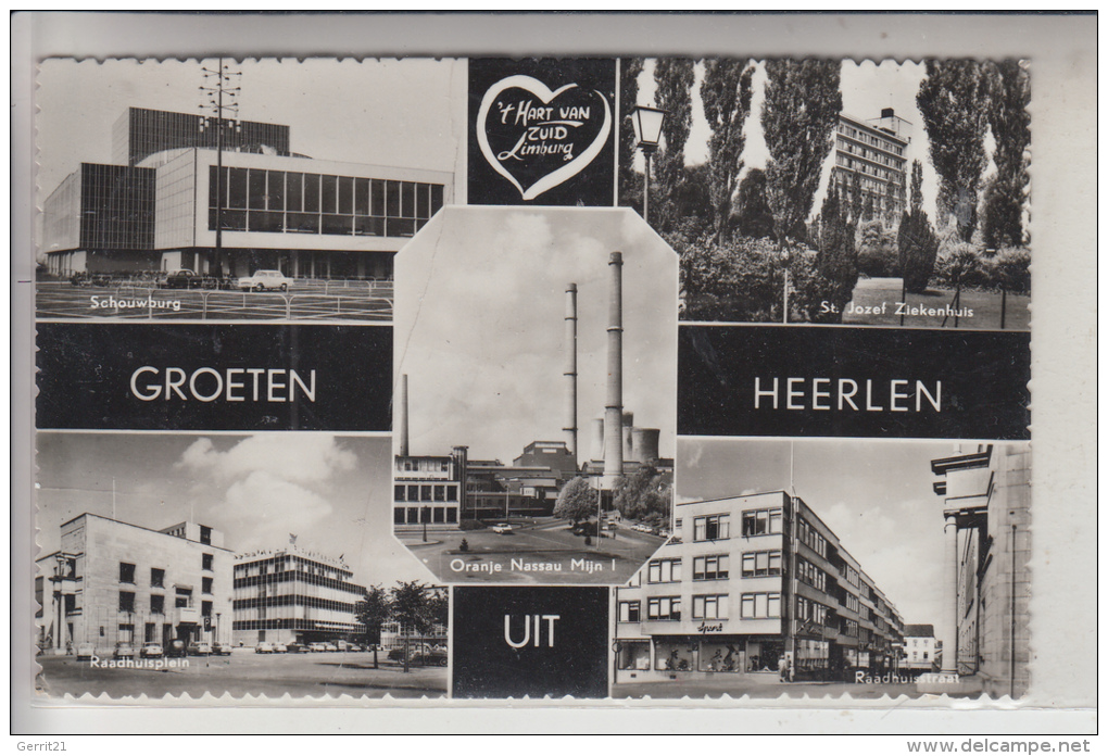 NL - LIMBURG - HEERLEN - Groeten Uit...., 1963 - Heerlen