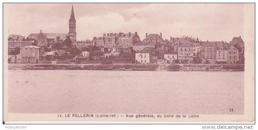 LE PELLERIN. CPSM. VUE GENERALE,AU BORD DE LA LOIRE.xxxxx - Autres & Non Classés