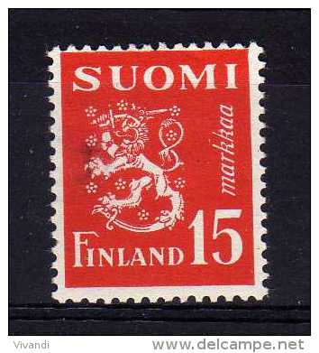 Finland - 1952 - 15 Markka Definitive - MH - Unused Stamps