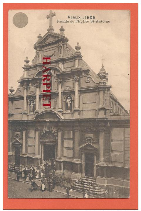 LIEGE  - Sortie De Messe à L'Eglise St-Antoine - Liege