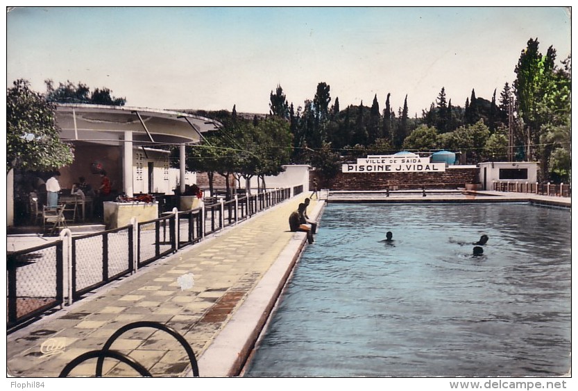 ALGERIE - SAIDA - LA PISCINE MUNICIPALE J.VIDAL. - Saïda