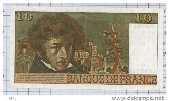 10 Francs Berlioz, Ref Fayette 63-20, état SPL - 10 F 1972-1978 ''Berlioz''