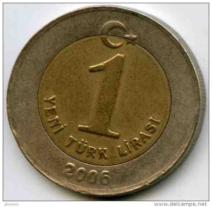 Turquie Turkey 1 Yeni Lira 2006 KM 1169 - Turquie