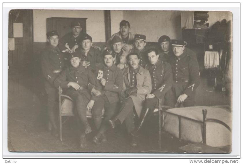 MILITAIRE CHASSEURS -RECTO/ VERSO--E21 - Guerre 1914-18