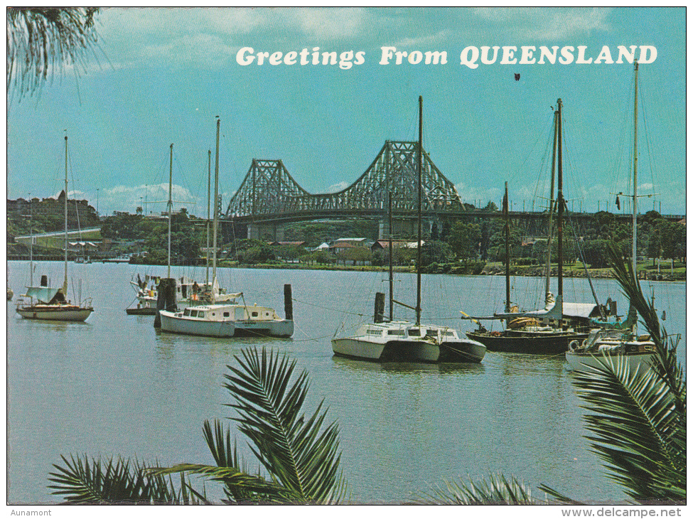 Australia--Brisbane--The Brisbane River And Storey Bridge - Brisbane