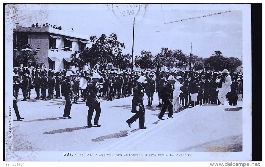 DAKAR AUTORITES MILITAIRES - Sénégal