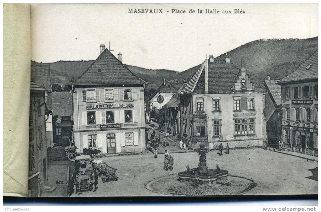 68 - masevaux - carnet   complet 10 cartes ( éditeur  J.  Dreyer )