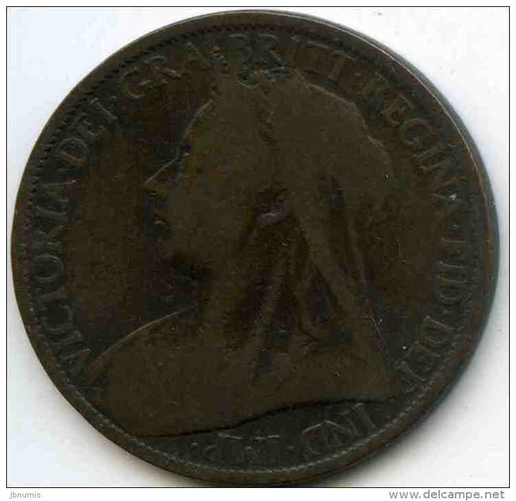 Grande-Bretagne Great Britain 1 Penny 1899 KM 790 - D. 1 Penny
