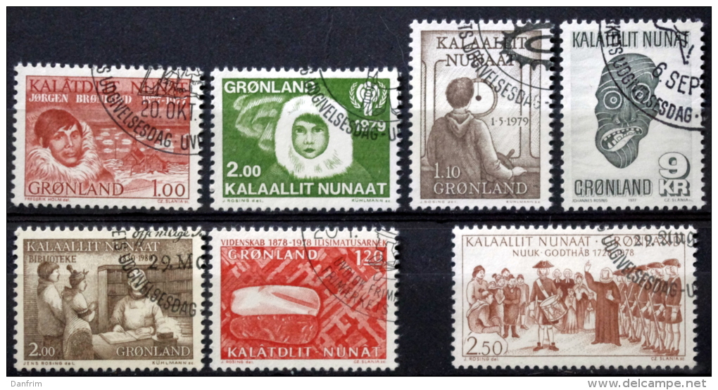 Greenland 1977-1980  (O) ( Lot Ks 438 ) - Usati