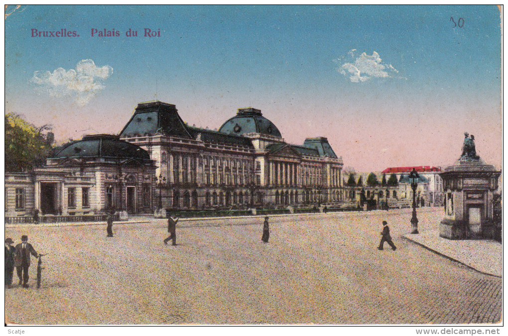 Bruxelles.  -  Palais Du Roi - Zonnebeke