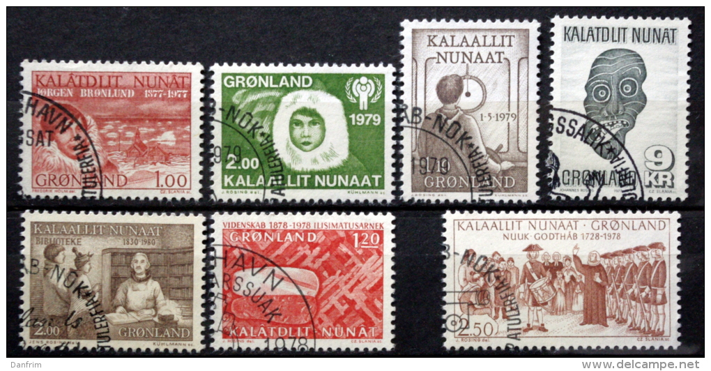 Greenland 1977-1980  (O) ( Lot Ks 437 ) - Usati