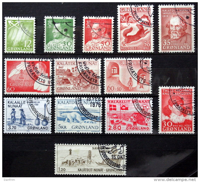 Greenland1950-1975 (O) (lot Ks 435) - Gebruikt