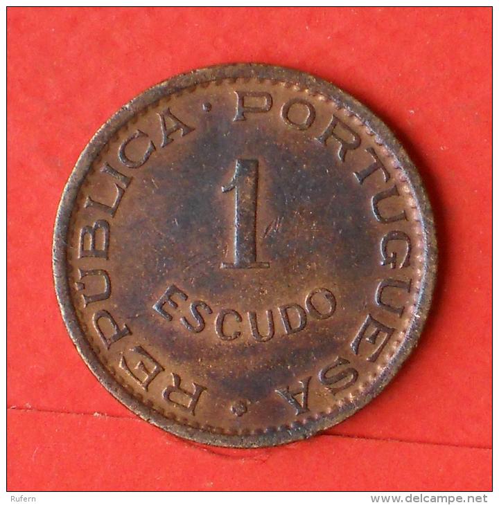 ANGOLA  1  ESCUDOS  1963   KM# 76  -    (Nº02855) - Angola