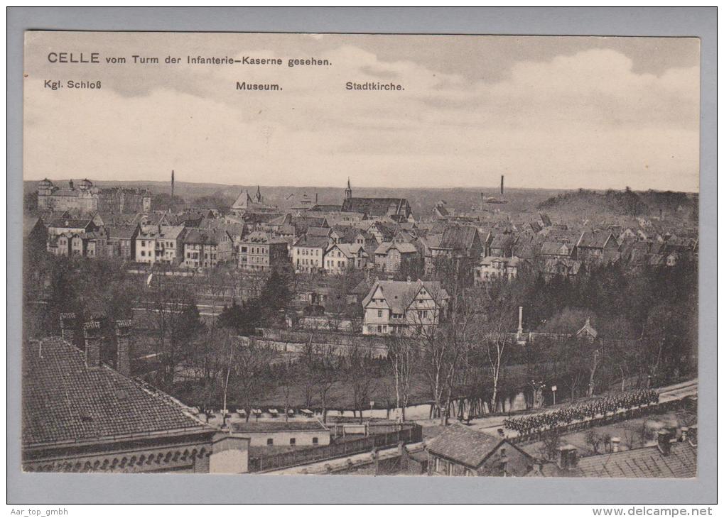 DE NS Celle Vom Turm Der Inf.-Kaserne Ungebraucht Foto 1921 K.Werner - Celle