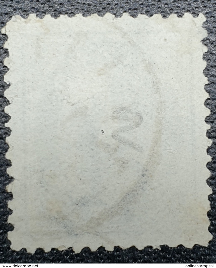 Iceland 1873, Mi 2 B Used  Nice Centered Light Cancelled.some Paper On Back. - Used Stamps