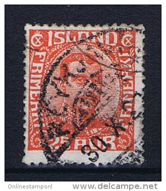 Iceland 1921 , Mi 102  Used - Used Stamps