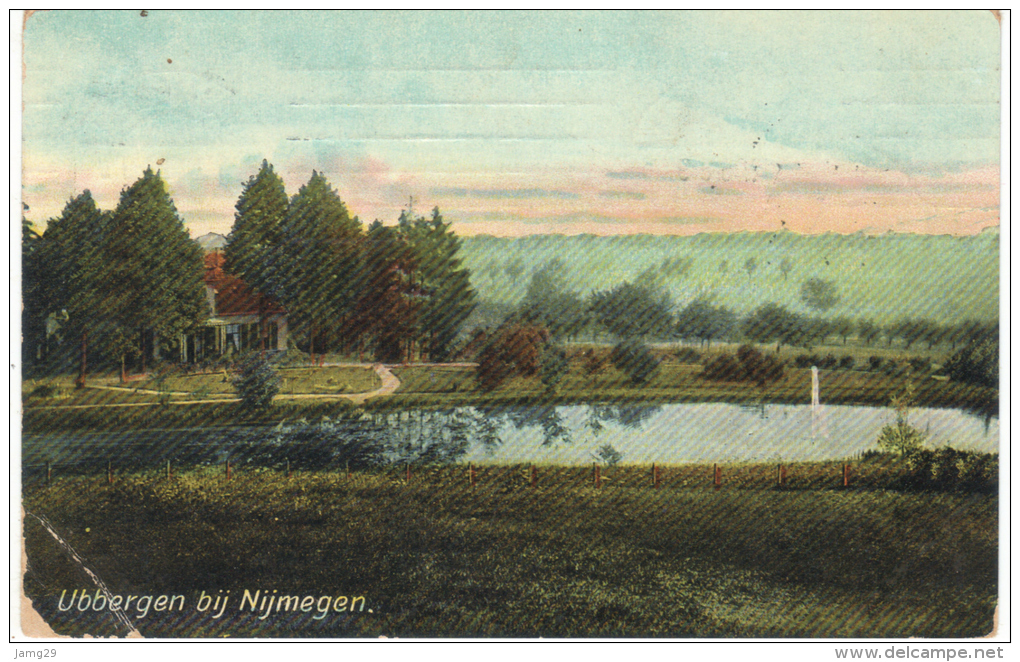 Nederland/Holland, Ubbergen, Plas, 1908 - Andere & Zonder Classificatie