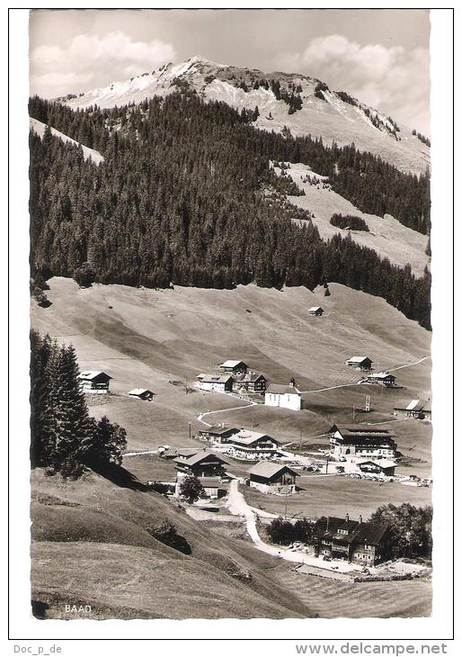 Österreich - Baad - Kleines Waisertal - 1962 - Vorarlberg - Kleinwalsertal - Kleinwalsertal