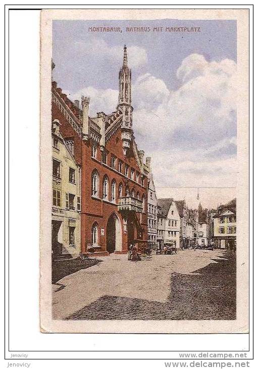 MONTABAUR SATHAUS MIT MARRTPLATZ. REF 11733 - Westerburg