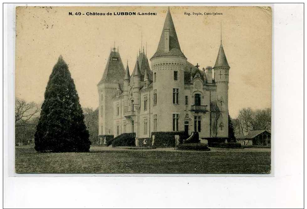 LANDES       CHATEAU DE LUBBON - Other & Unclassified