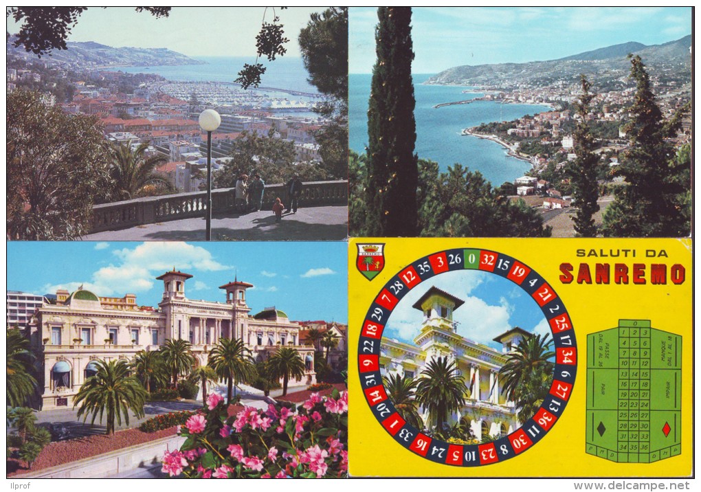 San Remo 22 Cartoline Diverse Anni 50-80 Bn E Colori - 5 - 99 Cartoline