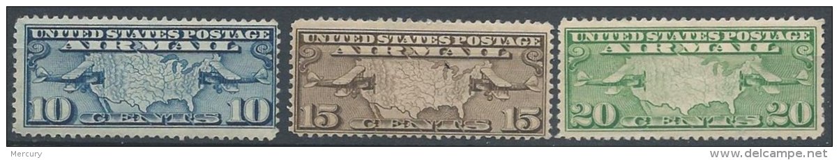 ETATS-UNIS - Poste Aérienne Neuve - Série Complète De 1926-27 - 1b. 1918-1940 Nuovi