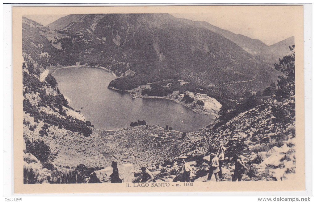 CARD  CASTELNUOVO DI GARFAGNANA  LAGO SANTO (LUCCA)  COME DA SCANNER -FP-N-2-0882-17111 - Andere & Zonder Classificatie