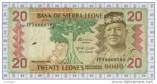 Bank Of Sierra Leone, état TTB - Sierra Leona