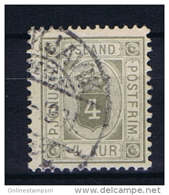 Iceland 1900 Dienst  , Mi 9  Used - Dienstzegels