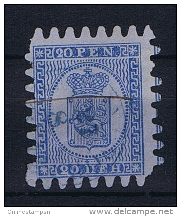 Finland: 1866 Mi 8 C  Used - Oblitérés