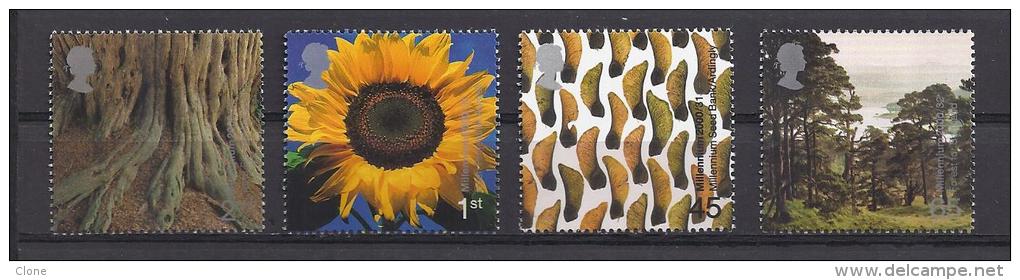 Millennium Projects  (8th Series) -  "Tree And Leaf" - 2156/2157/2158/2159** [SG] - Unused Stamps