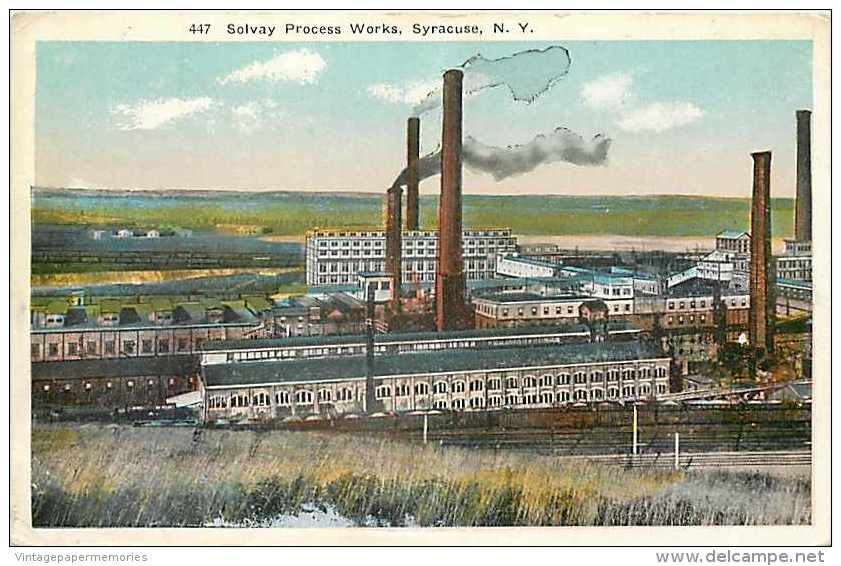 210243-New York, Syracuse, Solvay Process Works, Rudolph Bros No 447 - Syracuse