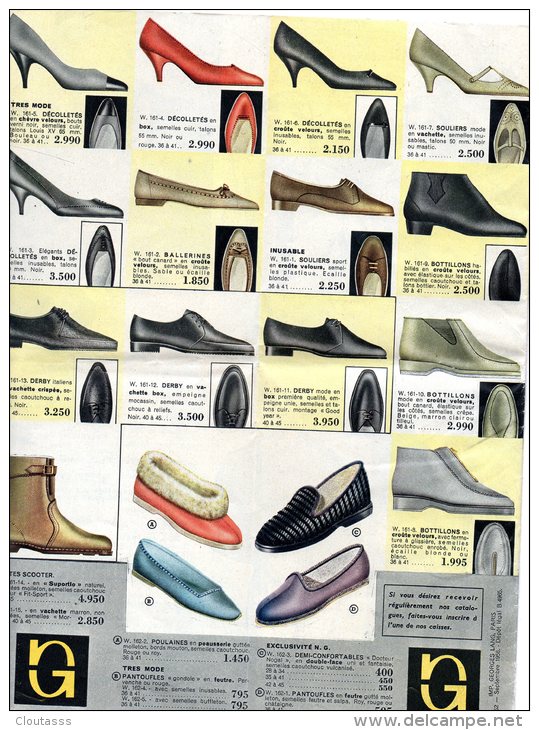 MODE  )  1958 21 SUPERBES PAGES - DIZAINES DE VETEMENTS PROPOSES TOUT AGE ET SEXE  SURCROQUIS COLORRES - Fashion