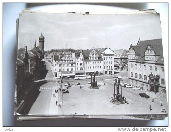 Duitsland Deutschland DDR Sachsen Anhalt Wittenberg Marktplatz - Wittenberg