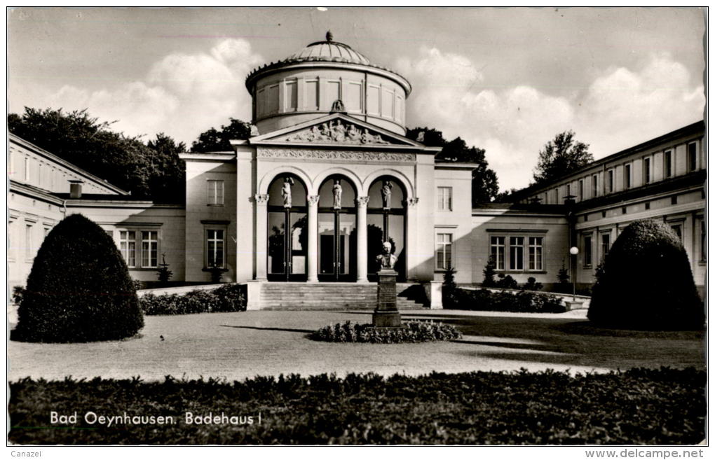 AK Bad Oyenhausen, Badehaus I, Ung - Bad Oeynhausen