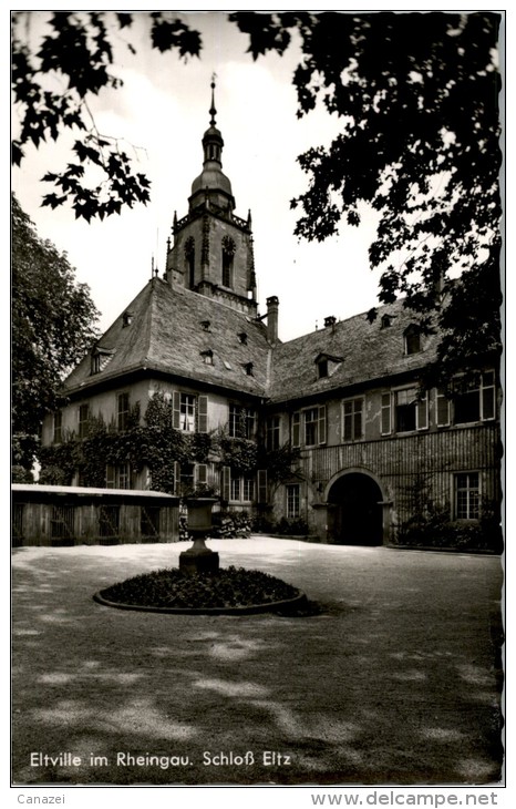 AK Eltville Im Rheingau, Schloß Eltz, Ung - Eltville