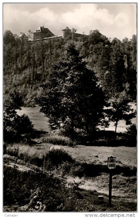 AK Burg Hohenberg/Eger, Heimstätte Des Sudeten-Sozialwerks, Landesgrenze, Ung - Sudeten