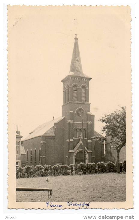 25216  -  Vieux  Waleffe  L'église   Carte  Photo - Villers-le-Bouillet