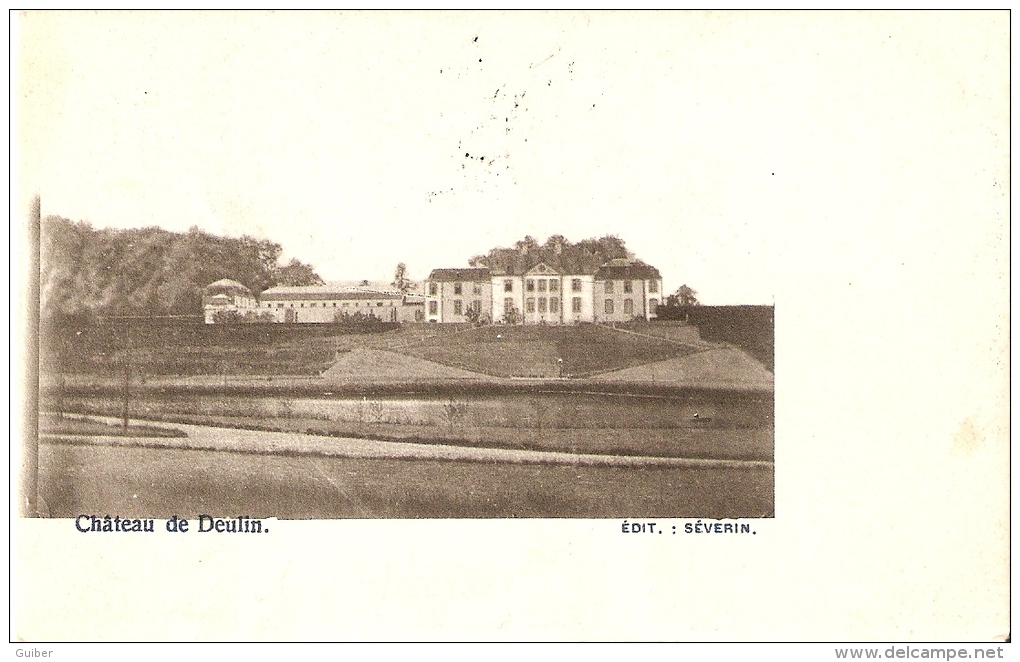 Melreux Hotton Chateau De Heulin De Harlez 1903 Voir Verso Melle De Beaulieu Chateau De Montrival - Hotton