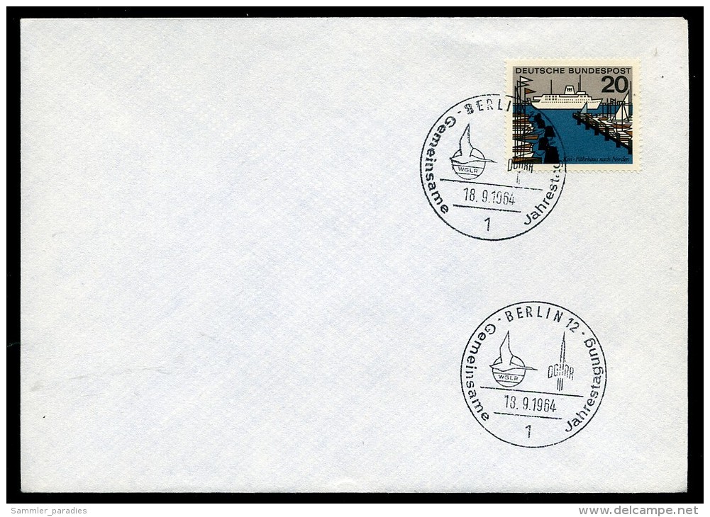 28303) Berlin - SoST-Brief - 1 BERLIN 12 Vom 18.9.1964 - WGLP Gemeinsame Jahrestagung - Franking Machines (EMA)