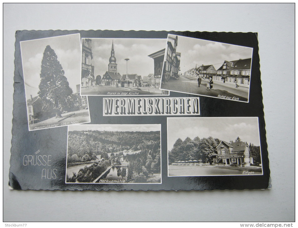 WERMELSKIRCHEN,Karte  Um 1960 - Wermelskirchen