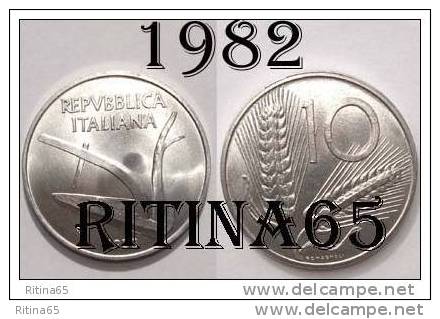 !!! LIRE 10 1982 FDC " SPIGHE " ITALIA !!! - 10 Lire