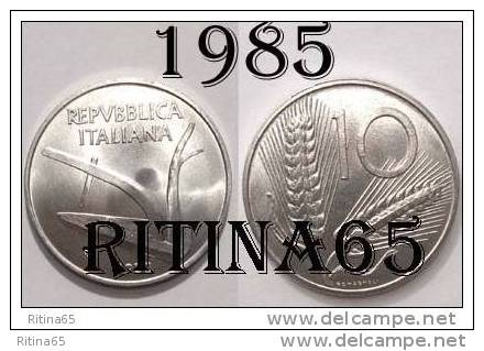 !!! LIRE 10 1985 FDC " SPIGHE " ITALIA !!! - 10 Lire