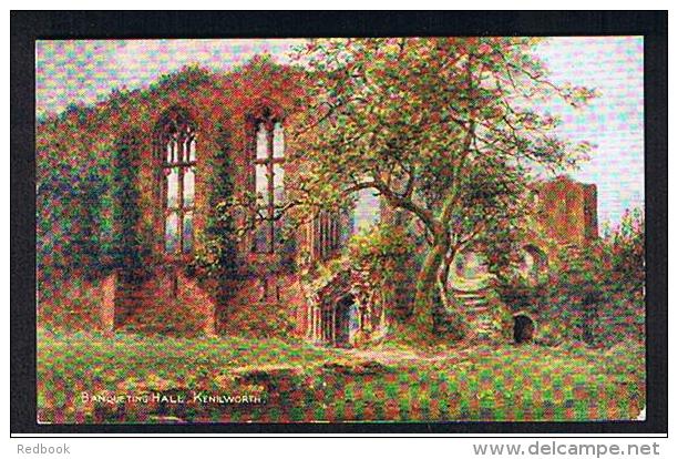 RB 940 - J. Salmon Postcard - Banqueting Hall Kenilworth Castle Warwickshire - Artist W.W. Quatremain - Altri & Non Classificati