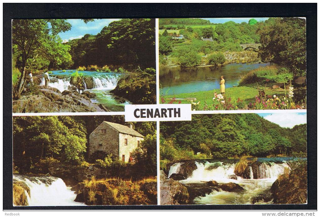 RB 940 - Multiview Postcard - Old Mill &amp; Waterfalls Cenarth Carmarthenshire Wales - Carmarthenshire